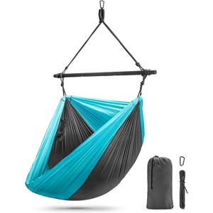 Sorbus Hanging Outdoor Camping Cacoon Chair - Collapsible and Lightweight Swings - Swinging Rocker Chairs for Camp, Travel, Hiking, Tent, or Porch - 1 of 4