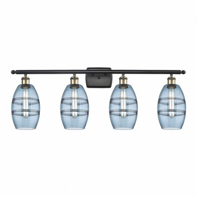 Vaz - 4 Light Bath Vanity In Industrial Style-9.13 Inches Tall and 35.88 Inches Wide
