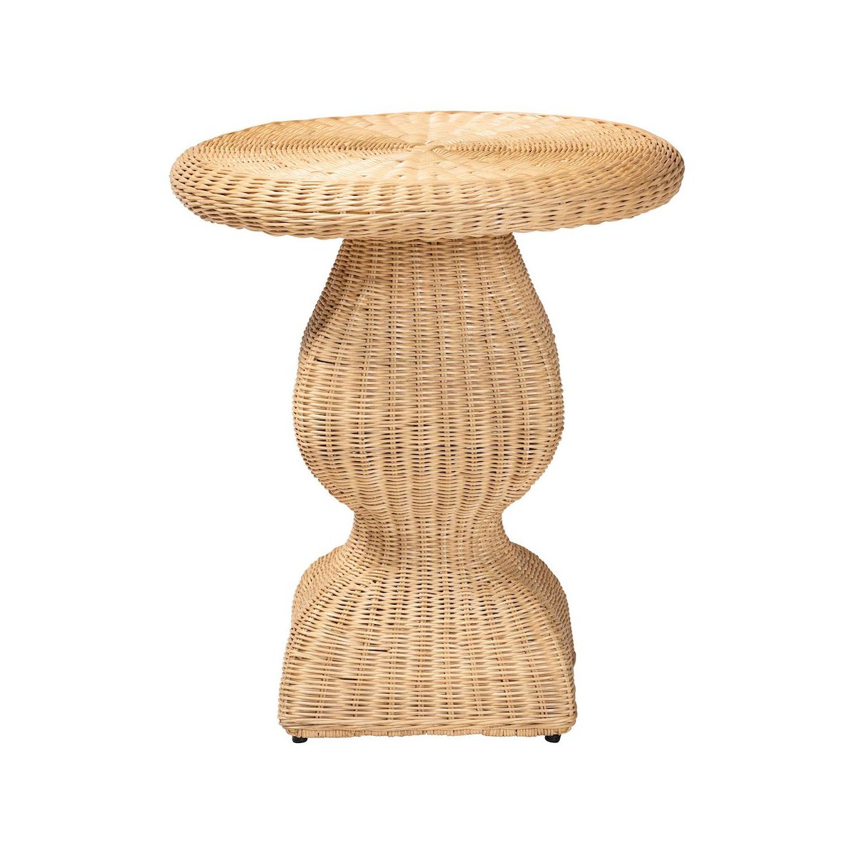 bali & pari,Hideo Natural Rattan End Table - thumbnail 2