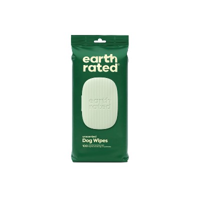 Earth Rated 100ct Unscented Dog Wipes