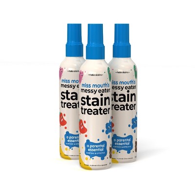 Image of The Hate Stains Co. Miss Mouth's Laundry Stain Remover - 4 oz Spray Bottles, 3 Pack