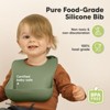 KeaBabies 2-Pack Silicone Bibs For Babies, Food Grade Silicone Baby Bibs for Eating, Feeding, Toddler Bibs, Boys, Girls - 2 of 4