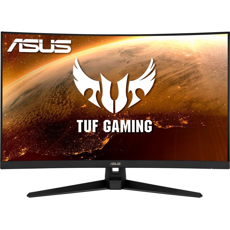 ASUS TUF VG328H1B 32 Inch Full HD 1920 x 1080 1ms 165Hz 1080P Extreme Low Motion Blur Adaptive-sync FreeSync Curved Gaming Monitor - Black, 2 of 7