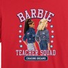 Women's - Barbie - Teacher Squad Cropped Graphic T-Shirt - 2 of 4