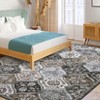 Area Rug, Rugs for Living Room, Washable Rug, Vintage Rugs for Entryway, Traditional Floor Cover, Thin Carpet, Kitchen Distressed Non Slip Mat - 4 of 4