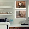 2Piece Vignette Candlelight O Holy Night White Framed Wall Art for Living Room, Bedroom Wall Art Print for Home Decor by Billy Jacobs - 2 of 4