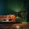 40" Halloween Neon Style Alien Decoration - image 2 of 4