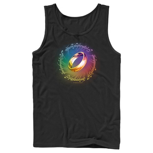 Adult Lord of the Rings Fellowship of the Ring Pride Tank Top - image 1 of 4