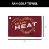 NBA Droplets Golf Waffle Fan Towel - 4 of 4