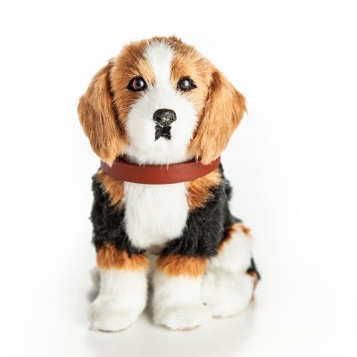 The Queen's Treasures 18 In  Doll  Beagle Puppy Dog with Leash and Collar