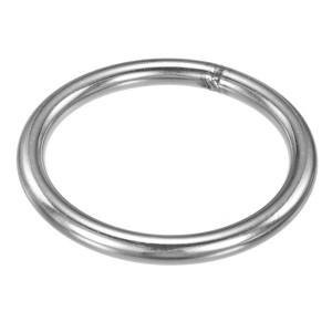 Unique Bargains Dream Catcher Stainless Steel Macrame Wreath Floral Round Metal O Rings 1 PC - 1 of 4