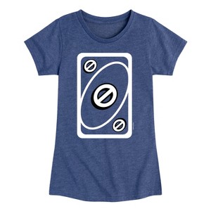 Girls' - UNO - Toddler And Youth Girls Short Sleeve Graphic T-Shirt Fitted Short Sleeve Graphic T-Shirt - 1 of 4