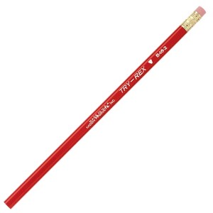 Moon Products Try Rex® Pencil, Regular With Eraser, 12 Per Pack, 12 Packs - 1 of 3