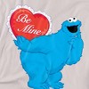 Boys' Short Sleeve Sesame Street Valentine's Day Be Mine With Cookie Monster T-Shirt Boys and Girls - 3 of 4