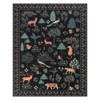 Lahome Machine Washable Animal Jungle Floor Non Slip Soft Rug for Living Room, Bedroom, or Dorm - 3 of 4