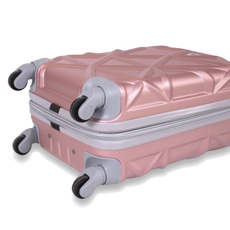 AMKA Gem 2-Piece Carry-On Spinner Weekender Bag Luggage Sets, 4 of 7