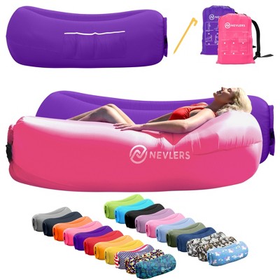 Nevlers Tear-Resistant Inflatable Loungers - Pack of 2