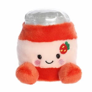 Aurora Mini JJ Strawberry Jelly Palm Pals Adorable Stuffed Animal Red 4.5" - 1 of 4