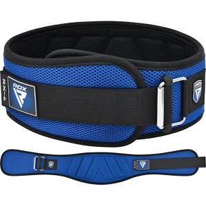 RDX Sports Weightlifting Belt RX4 - Premium Support for Powerlifting, Bodybuilding, and CrossFit Training - 1 of 4