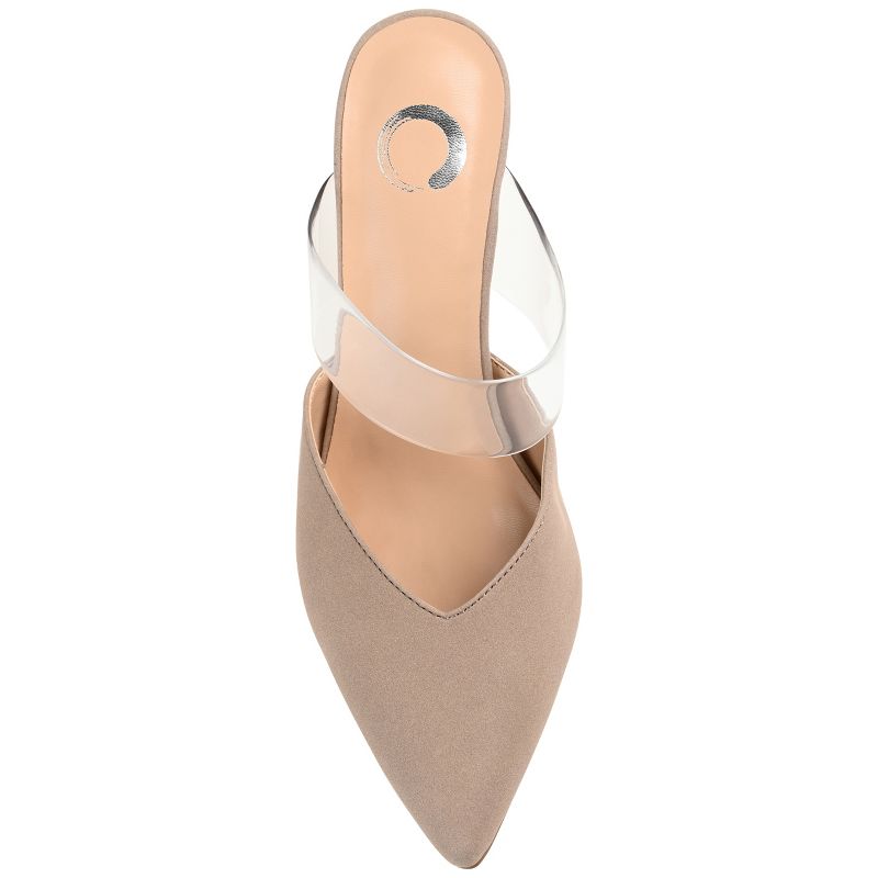 Journee Collection Womens Ollie Mules Low Stiletto Pointed Toe Pumps, 5 of 11