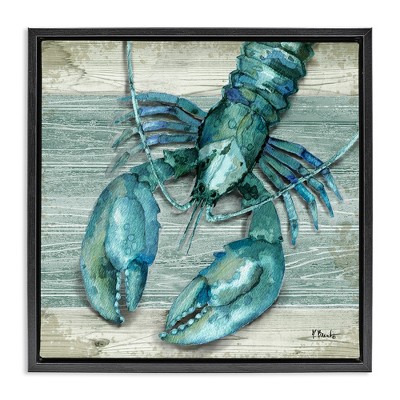 Stupell Industries Northpoint Lobster Rustic Sealife, 25" x 25"