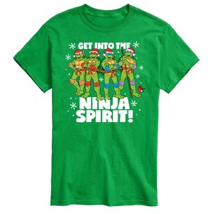 Men's - Teenage Mutant Ninja Turtles - Get Into The Ninja Spirit Short Sleeve Graphic T-Shirt - 1 of 4