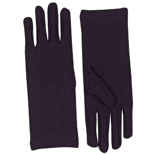 Forum Novelties Short Female Costume Dress Gloves in Black Adult - 1 of 1