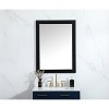 Elegant Lighting Aqua vanity mirror 27x36 inch in black - 2 of 4