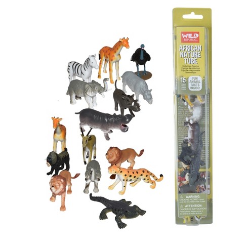 Wild Republic Nature Tube Africa Animal Figure, 13 Inches : Target