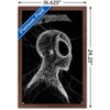 Trends International Marvel Spider-Man: World Of Webs - Black And White Framed Wall Poster Prints - 3 of 4