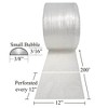 UBMOVE Small Bubble Roll 12" Wide Bubble Roll 175' Long With Perforated Sheets - 2 of 4