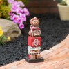 Evergreen Team Garden Statue, S, 12 in, Ohio State University - 3 of 4
