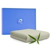 Kickoff 300 Thread Count 100% Organic Bamboo Viscose Flat Sheet Only, Extra Wide, Cooling & Breathable, Double Stitching, Bedding Sheet - 3 of 4