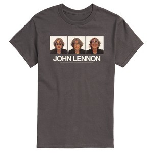 Men's - John Lennon - Glasses Portrait Short Sleeve Graphic T-Shirt - 1 of 4