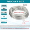 Unique Bargains Tinned Copper Insulated Heat Resistant PVC Covered 300V SPT-1 Round Wire 18AWG - 2 of 4