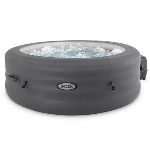 niet voldoende muis of rat krijgen Intex Simple Spa 4 Person Outdoor Portable Inflatable Round Heated Hot Tub  Spa With 100 Bubble Jets, Filter Pump And Cover, Gray : Target