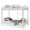 COZONY Twin Loft Bed with Stairs & Arched Guardrail, Metal Slat Support, Space-Saving for Kids Room - 2 of 4