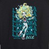 Women's - Monster High - Lagoona Blue Lightweight French Terry Wide Neck Long Sleeve Shirt - 2 of 4