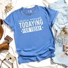Simply Sage Market Enough Todaying Garment Dyed Tee - 3 of 4