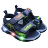 Hot Wheels Monster Trucks Toddler Boys Light-Up Sandals - 3 of 4
