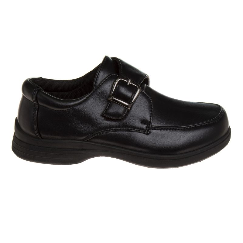 French Toast Boys Slip-on Comfort School Shoes with Buckle Detail (Toddler Sizes), 2 of 8