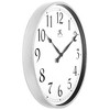 18" Silent Movement Wall Clock - Infinity Instruments - 3 of 4