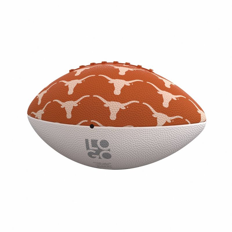 NCAA Texas Longhorns Mini-Size Rubber Football, 3 of 4