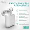 iHome AirPods Case Cover, Compatible with AirPods Generation 1 & 2, Sleek Sandspray Finish, Heavy Duty Protection, White - 2 of 4