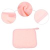 Unique Bargains Reusable Washable Makeup Removal Cleaning Cloth 8''x8'' 2pcs - 3 of 4