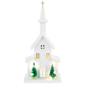 The Lakeside Collection Lighted Country Church - 1 of 3