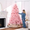 Best Choice Products Premium Artificial Black Pampas Christmas Tree Holiday Décor w/ Foldable Metal Base - 4 of 4