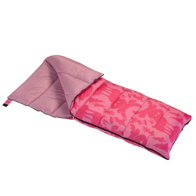 Wenzel Moose 40 50 Degree Youth Sleeping Bag Pink Target