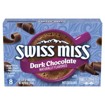 Swiss Miss Dark Chocolate Hot Cocoa Mix - 8ct