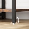Jojoka Coat Stand with Bench, Shoe Rack, Shoe Rack with Coat Hanger with 8 Hooks, Shoe Rack with 2 Levels, Coat Rack with Bench for Hallway, - 3 of 4